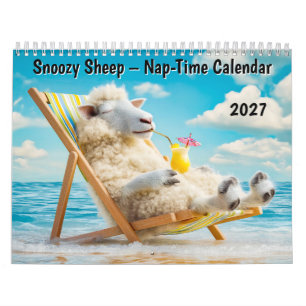 Snoozy Sheep – 2026 Schlafenszeit-Kalender Kalender