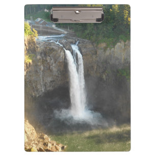 Snoqualmie Falls Foto Zwischenablage Klemmbrett
