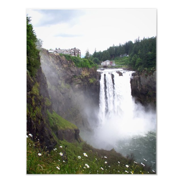 Snoqualmie Falls Fotodruck (Vorne)