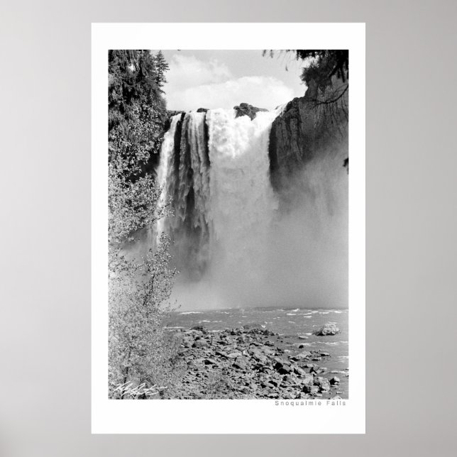 Snoqualmie Falls Poster (Vorne)