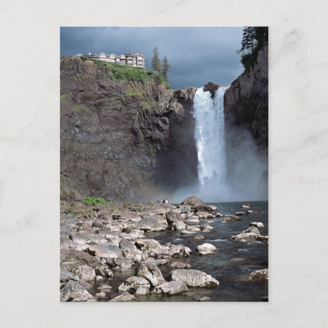 Snoqualmie Falls Postkarte (Vorderseite)