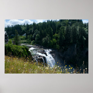 Snoqualmie Falls Print Poster