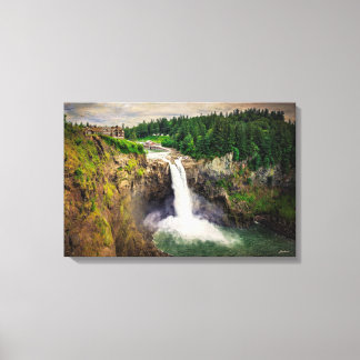 Snoqualmie Falls Washington Leinwanddruck