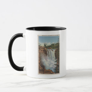 Snoqualmie fällt, WA - Ansicht von Fällen oben Tasse