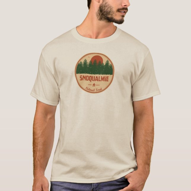 Snoqualmie National Forest T-Shirt (Vorderseite)