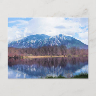 Snoqualmie-See-Reflexion Postkarte