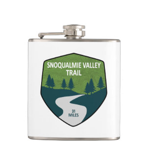 Snoqualmie Valley Trail Washington Staat Flachmann