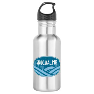 Snoqualmie Washington Outdoors Edelstahlflasche