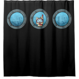 Snorkel Cairn Porthole rideau de douche