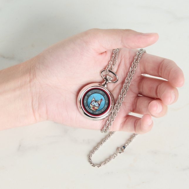 Snorkel Cairn Terrier Porthole Armbanduhr (Hand)