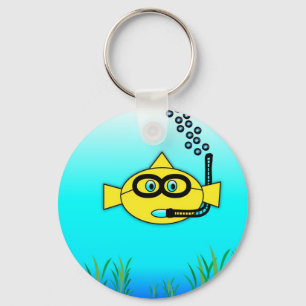 Snorkel-Fische Schlüsselanhänger