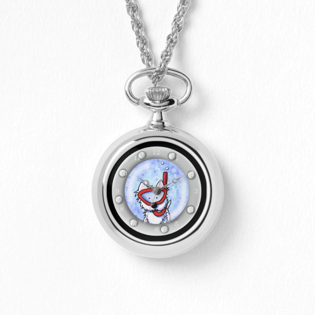 Snorkel Westie Porthole Armbanduhr (Vorderseite)
