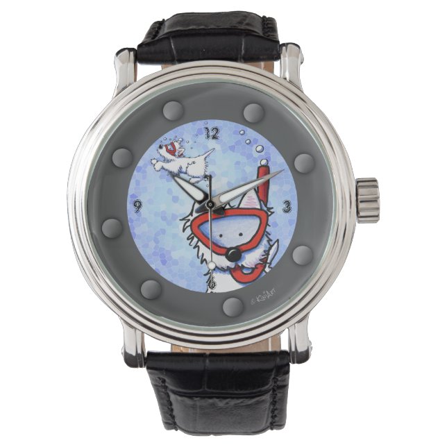 Snorkel Westies montre poignet (devant)