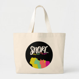 SNORT-Logo-Tasche Jumbo Stoffbeutel