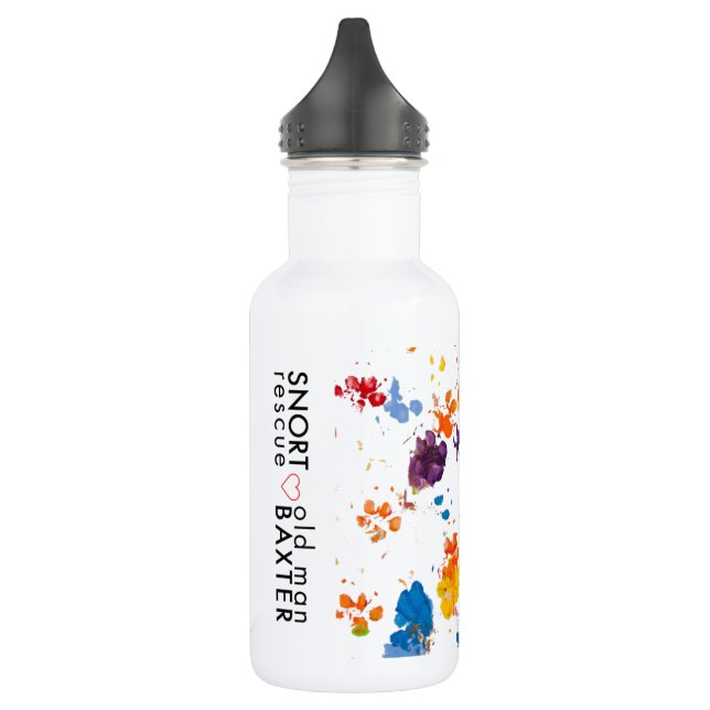 SNORT x alter Mann-Baxter-Flasche Trinkflasche (Links)