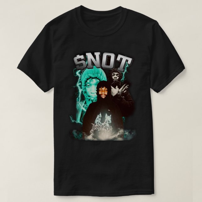 SNOT Bootleg Design (Rapper) Klassischer T - Shirt (Design vorne)