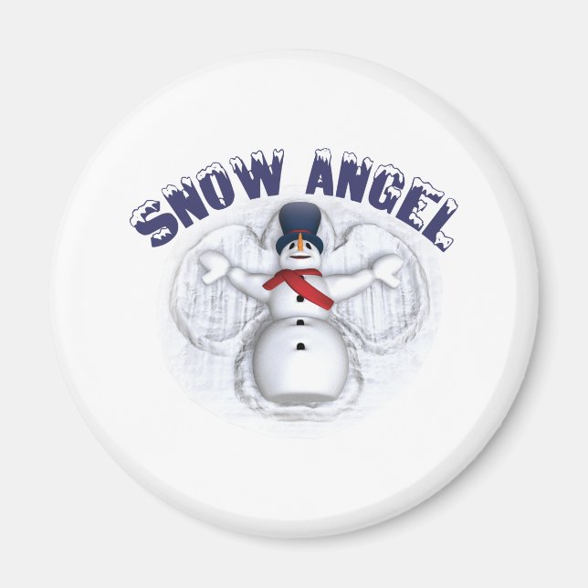 Snow Angel Magnet (Vorne)