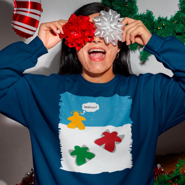 Snow Angel Meeples Womens Shirt (Von Creator hochgeladen)