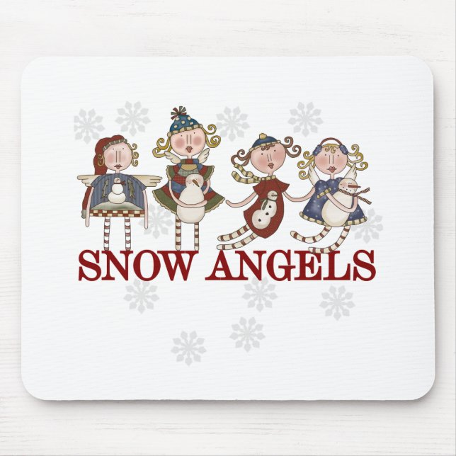 Snow Angels Mousepad (Vorne)