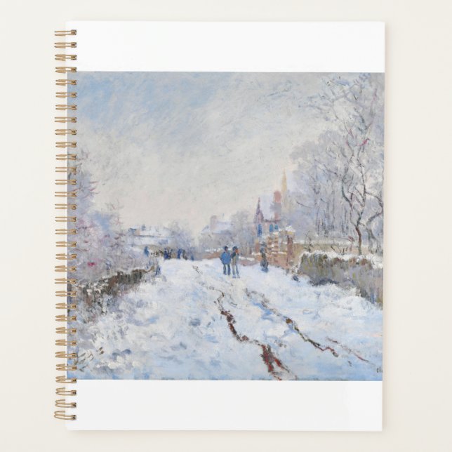Snow at Argenteuil by Claude Monet Planer (Vorderseite)