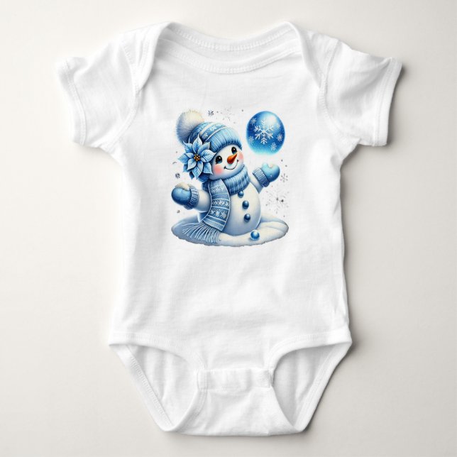 Snow Baby Baby Strampler (Vorderseite)