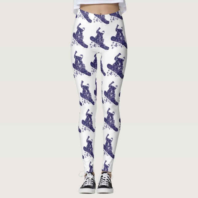 Snow Boarder Leggings (Vorderseite)