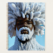 Snow Bruh Winter Black King Melanin Santa Claus Ne