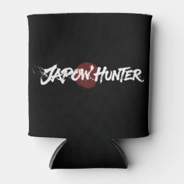 Snow Brush Art - Japow Jäger - Schwarz Dosenkühler