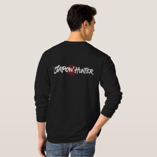 Snow Brush Art - Japow Jäger - Schwarz T-Shirt