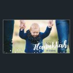 Snow Bubbles Happy Hanukkah Foto Card Feiertagskarte<br><div class="desc">Die niedliche und stilvolle Snow Bubbles Happy Hanukah Foto Card ist perfekt für Ihre Kartenausgabe in dieser Urlaubssaison. Hat passendes Zubehör.</div>