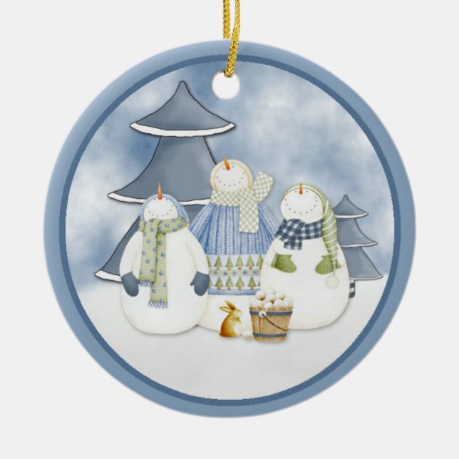 Snow Buddies Ornament (Vorne)