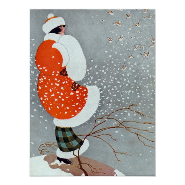 Snow Buntings - Will Hammell  Poster (Vorderseite)