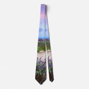 Snow Canyon Utah Wildblumen Krawatte