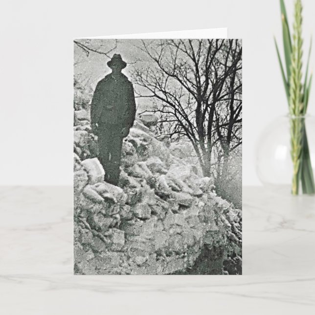Snow Card Karte (Vorderseite)