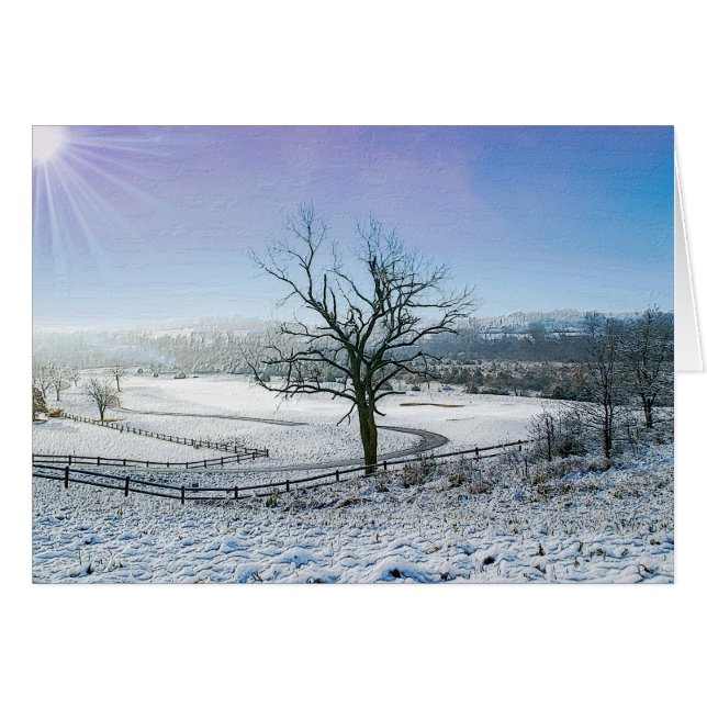 Snow Covered Ozark Hills (Vorderseite (Horizontal))