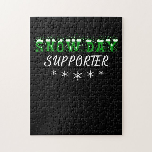 Snow Day Supporter frohe Weihnachten (Vertikal)