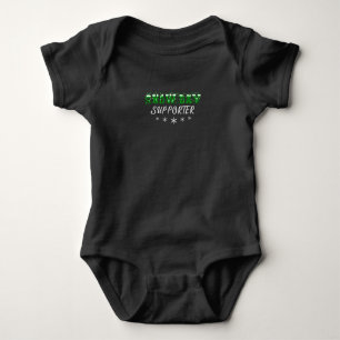 Snow Day Supporter frohe Weihnachten Baby Strampler