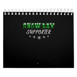 Snow Day Supporter frohe Weihnachten Kalender