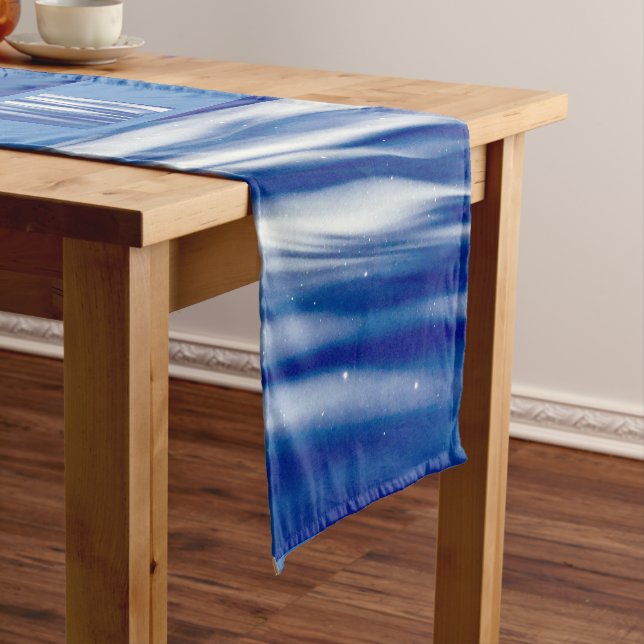 Snow Diamonds Table Runner Kurzer Tischläufer (Beispiel)
