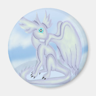 Snow Dragon Magnet