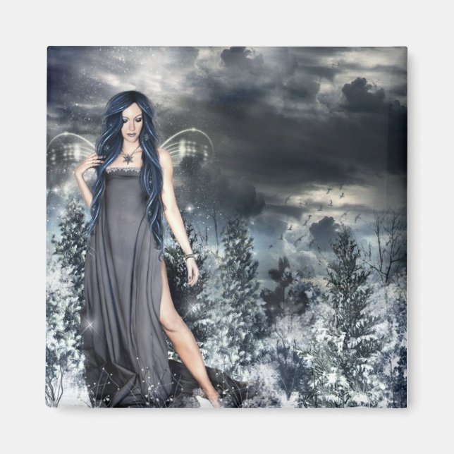 Snow Fairy Magnet (Vorne)