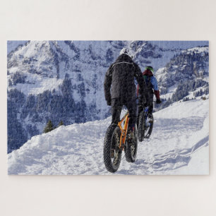 Snow Fatbikes Mountainbikes Rad fahren