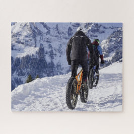 Snow Fatbikes Mountainbikes Rad fahren