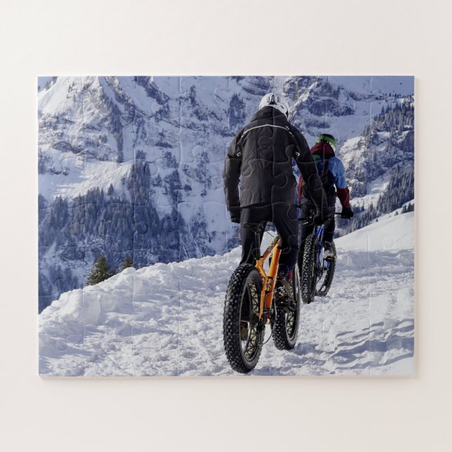 Snow Fatbikes Mountainbikes Rad fahren Jigg (Horizontal)