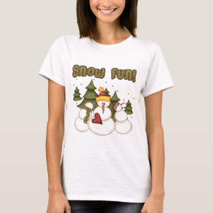 Snow Fun Deux T-shirts et cadeaux