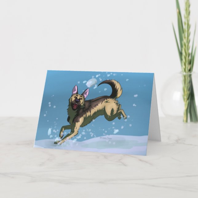 Snow Games Karte (Vorderseite)