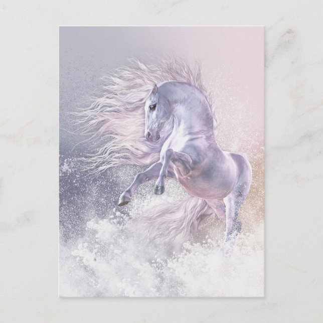 Snow Ghost Postkarte (Vorderseite)