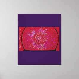 Snow Globe Beauty  Leinwanddruck