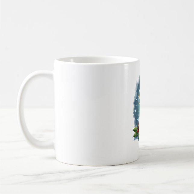 Snow Globe Dragonfly Kaffeetasse (Links)