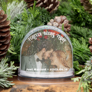 Snow Globe für das benutzerdefinierte Foto zum Hoc Schneekugeln